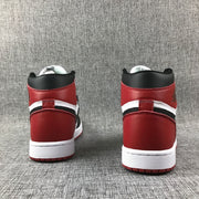 Air Jordan 1 High Black Toe Sneakers 555088-184