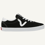 Vans Men's Black Sport Low Sneakers, VN000CQRBZW