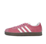 adidas Pink Low-Top Sneakers with Three Stripes