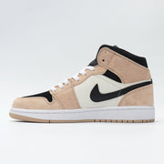 Jordan 1 Low BQ6472-800 Tan and Black Sneakers