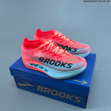 Brooks Hyperion Elite 5 Running Shoes in Coral and Blue