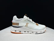 On Cloudnova 2 Sneakers, Ivory and Brown