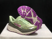 HOKA Stinson 7 Trail Running Shoes in Sage Green