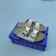 Birkenstock Zurich Two-Strap Sandals in Black Suede