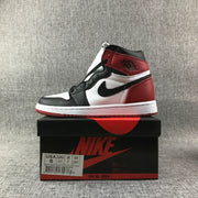 Air Jordan 1 High Black Toe Sneakers 555088-184