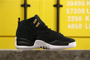 Jordan Air Jordan 12 Reverse Taxi Sneakers Black 153265-017