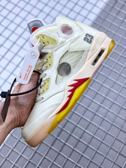 Air Jordan 5 x Off-White Sneakers Sail CT8480-002