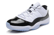 Air Jordan 11 Low White Black Basketball Sneakers