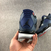 Jordan Air Jordan 4 Little Eminem Navy Sneakers