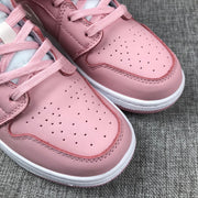 Jordan 1 Mid Pink Women’s Sneakers 555112-100