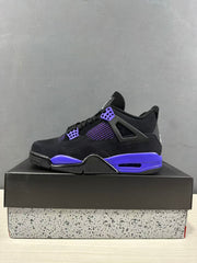 Jordan Air Jordan 4 Retro Black Blue Sneakers CT8527-018