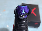 Jordan Air Jordan 5 Retro Sneakers Black Red Purple