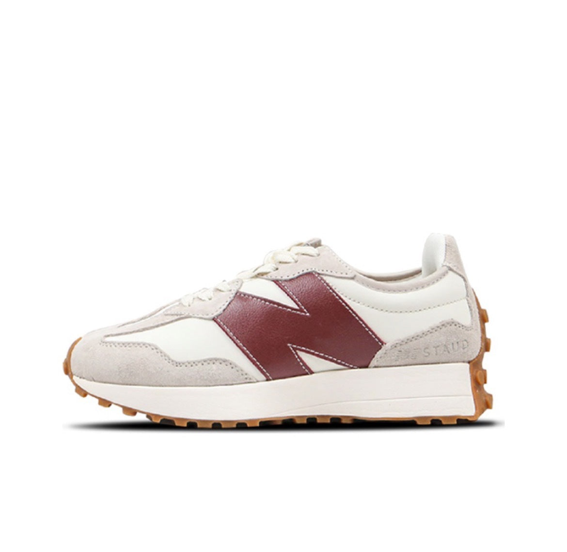 New Balance 327 Sneakers Cream Burgundy WS327SG