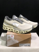 On Cloudmonster 2 Running Shoes Cream White