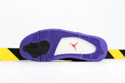 Jordan 4 Retro Purple Suede Sneakers 308497-406