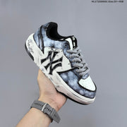 MLB Chunky Liner Low-Top Sneakers, Black and White