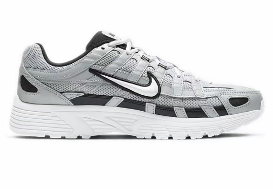Nike Silver Grey White Mesh Sneakers