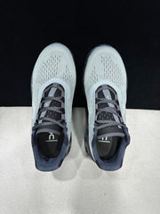 On Cloudmonster Running Shoes in Eclipse and Magnet