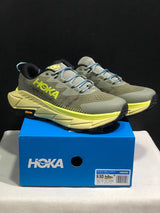 HOKA Skyline Float X Trail Running Shoes, Olive Yellow