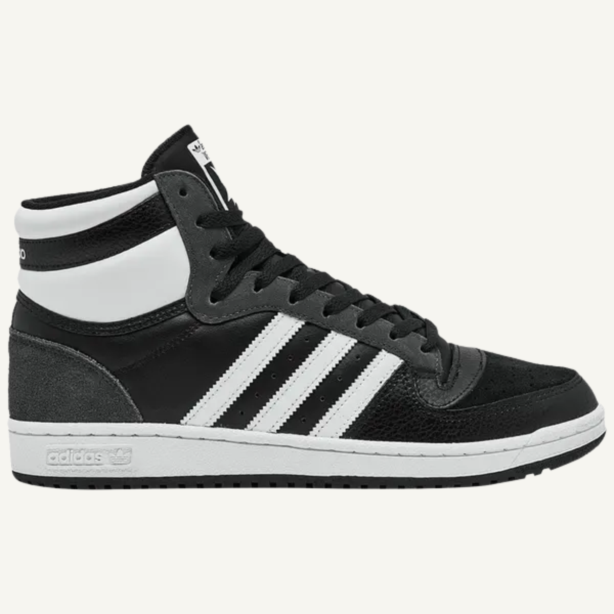 Adidas Originals Men's Black Top Ten RB Sneakers, GX0742 (No Box)