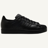 Adidas Originals Men's All Black Superstar II Sneakers, JI0081