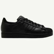 Adidas Originals Men's All Black Superstar II Sneakers, JI0081