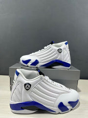 Jordan Air Jordan 14 Hyper Royal White Blue 487471-104