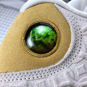 Air Jordan 13 CNY Sneakers in White, Gold and Pink