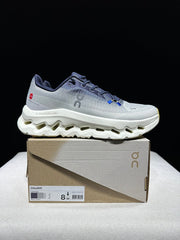 On Cloudtilt Sneakers in Light Gray and Ivory