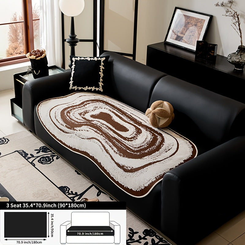 Luxury Spiral Sofa Cushion | Versatile, Easy-to-Clean Polyester Cover, Suitable for Various Sofa Types, Protects from Pet Scratches and Drawings