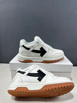 Off-White Out Of Office Sneakers White Black OMIA189C99LEA0110110