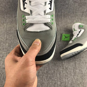 Jordan Air Jordan 3 Grey Green Sneakers 136064-006