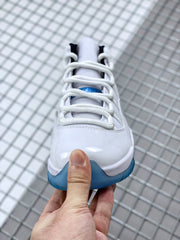 Jordan 11 Legend Blue Sneakers White Blue 378037-117