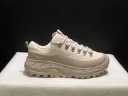 HOKA Tor Summit Trail Sneakers in Cream and Taupe