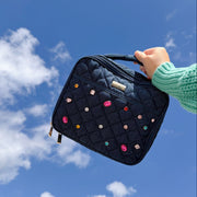 Denim and Gems Insulated Lunch Box with Anti-Microbial Lining