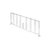 Nexel Chrome Divider, 18"D x 8"H (WBAD818C)