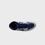 Nike Air Jordan 1 - Mid Blue Void / Pure Platinum / Summit White / Hot Lava / Photo Blue