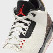 Jordan Air Jordan 3 - Sail / University Red / Pale Ivory / Black
