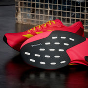 Men's Adidas Adizero Evo SL Woven - Lucid Red/Bold Gold/Semi Lucid Blue