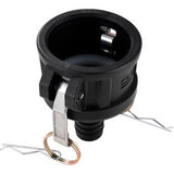 Global Industrial Polypropylene 2" Female Part C Camlock 1" Hose Barb (WBB700381)