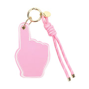 "#1 Fan" Foam Finger Bag Charm