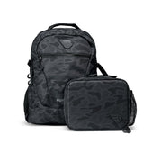 Backpack & Lunchbox Bundle - Black Camo