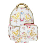 Gold Butterfly Insulated Lunch Box