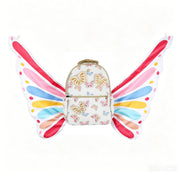 Gold Butterfly Backpack Bundle (Backpack, Lunchbox, & Pouch)
