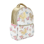 Gold Butterfly Backpack with Tuckaway Wings