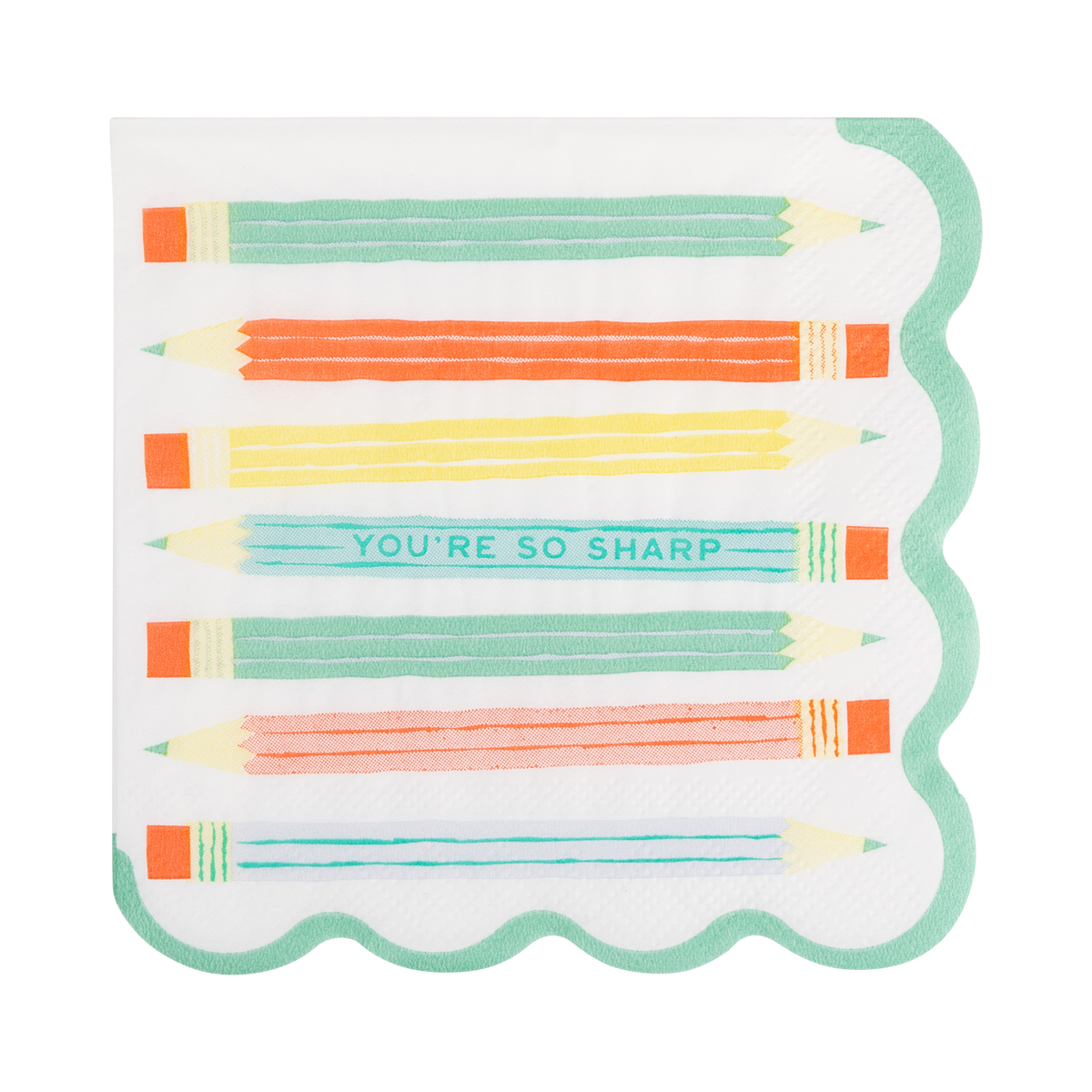 Pencil Cocktail Napkin