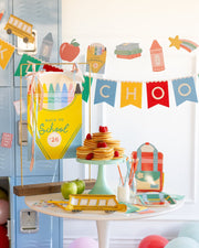 Backpack Shaped Plate Set