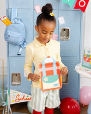 Backpack Shaped Plate Set