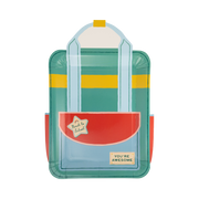 Backpack Shaped Plate Set
