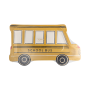 School Bus Shaped Plate